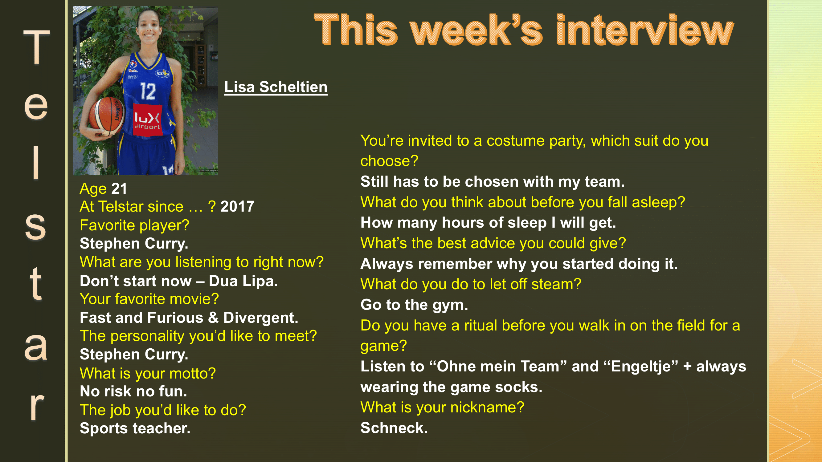 Interview of the Week #16