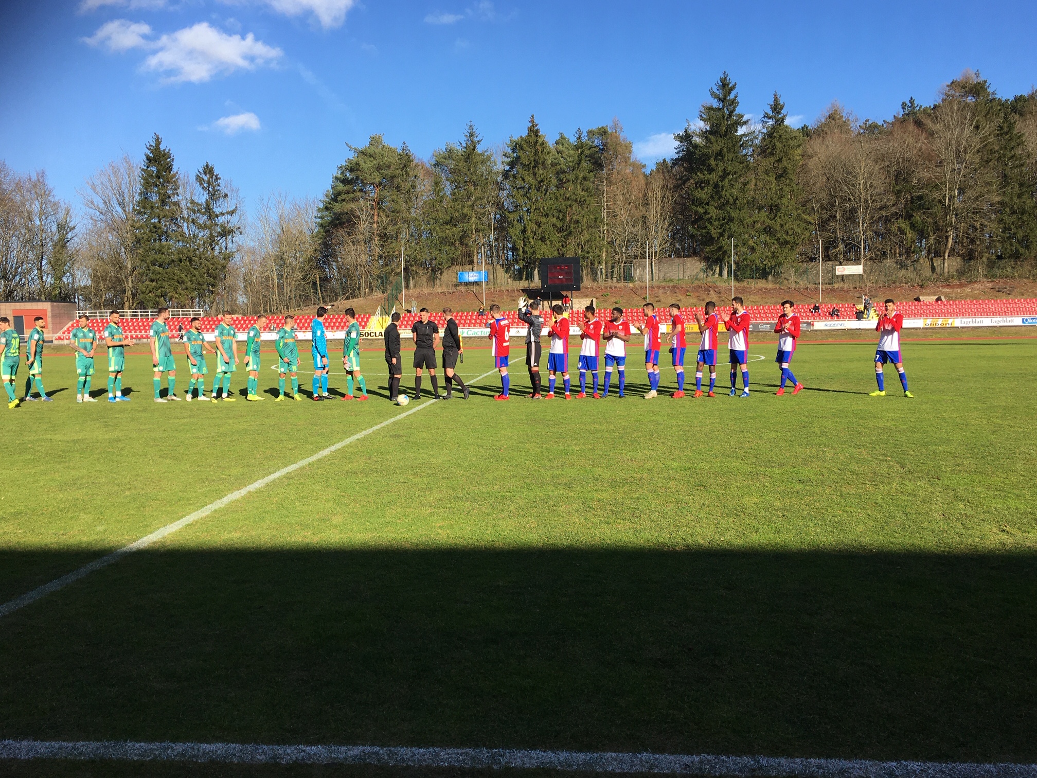 CS FOLA - FC HOMBURG 0-5 (0-4) répétition générale complétement ratée 
