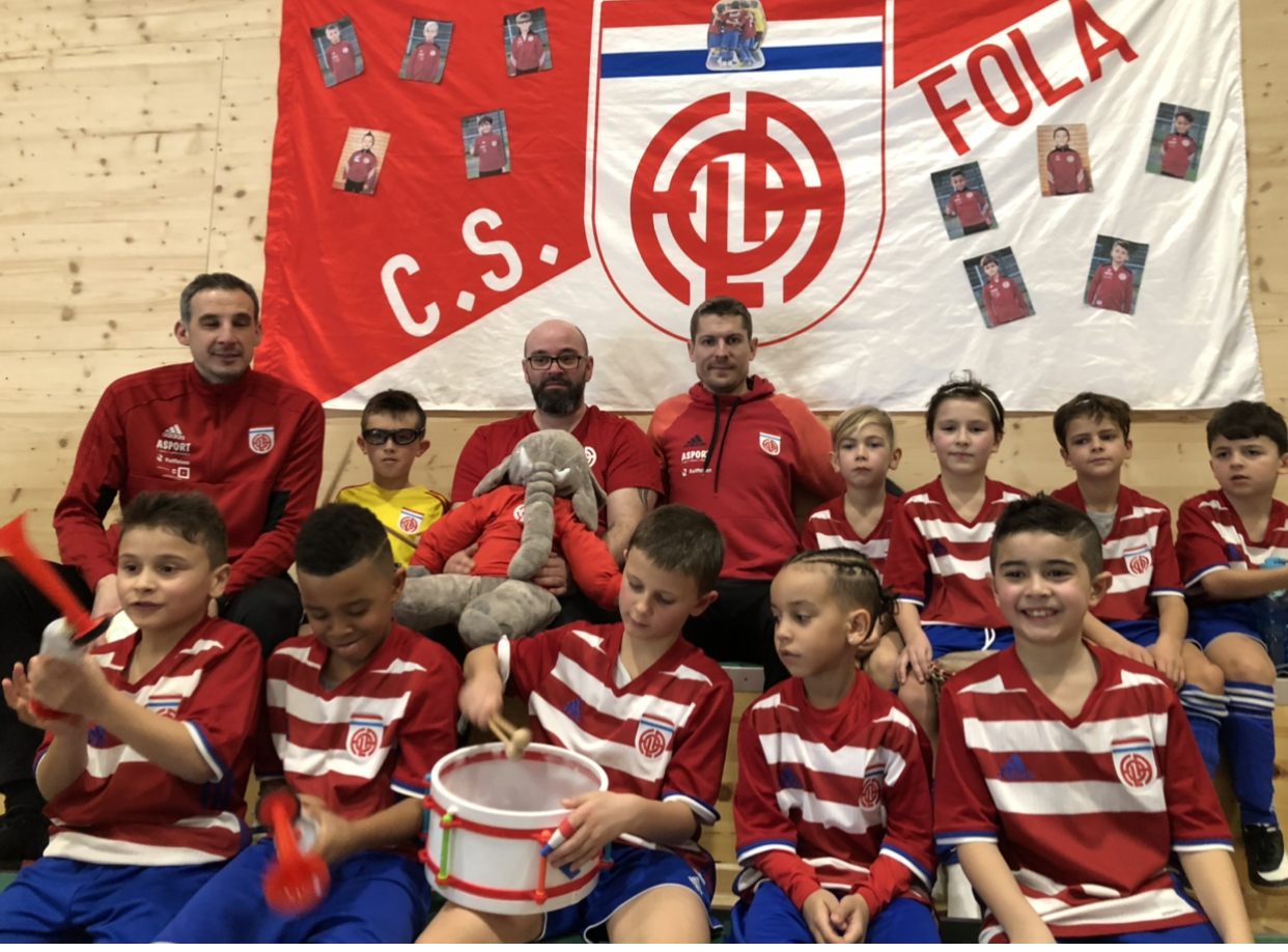 Très belle 2e place au championnat indoor Lalux des Pupilles du CS FOLA : bravo 