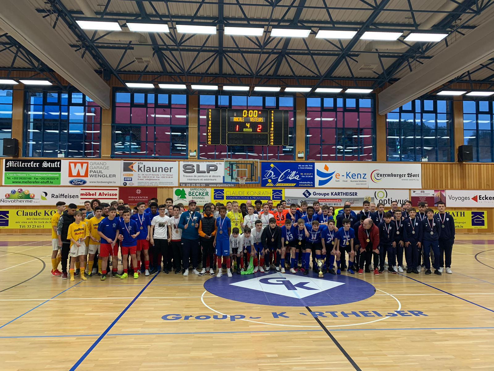 Championnat Lalux Futsal saison 2019 - 2020 SCOLAIRE 