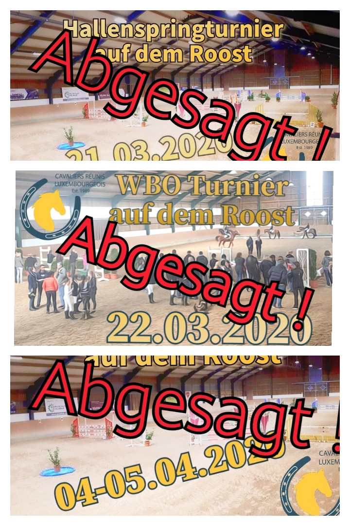 Turnierabsage