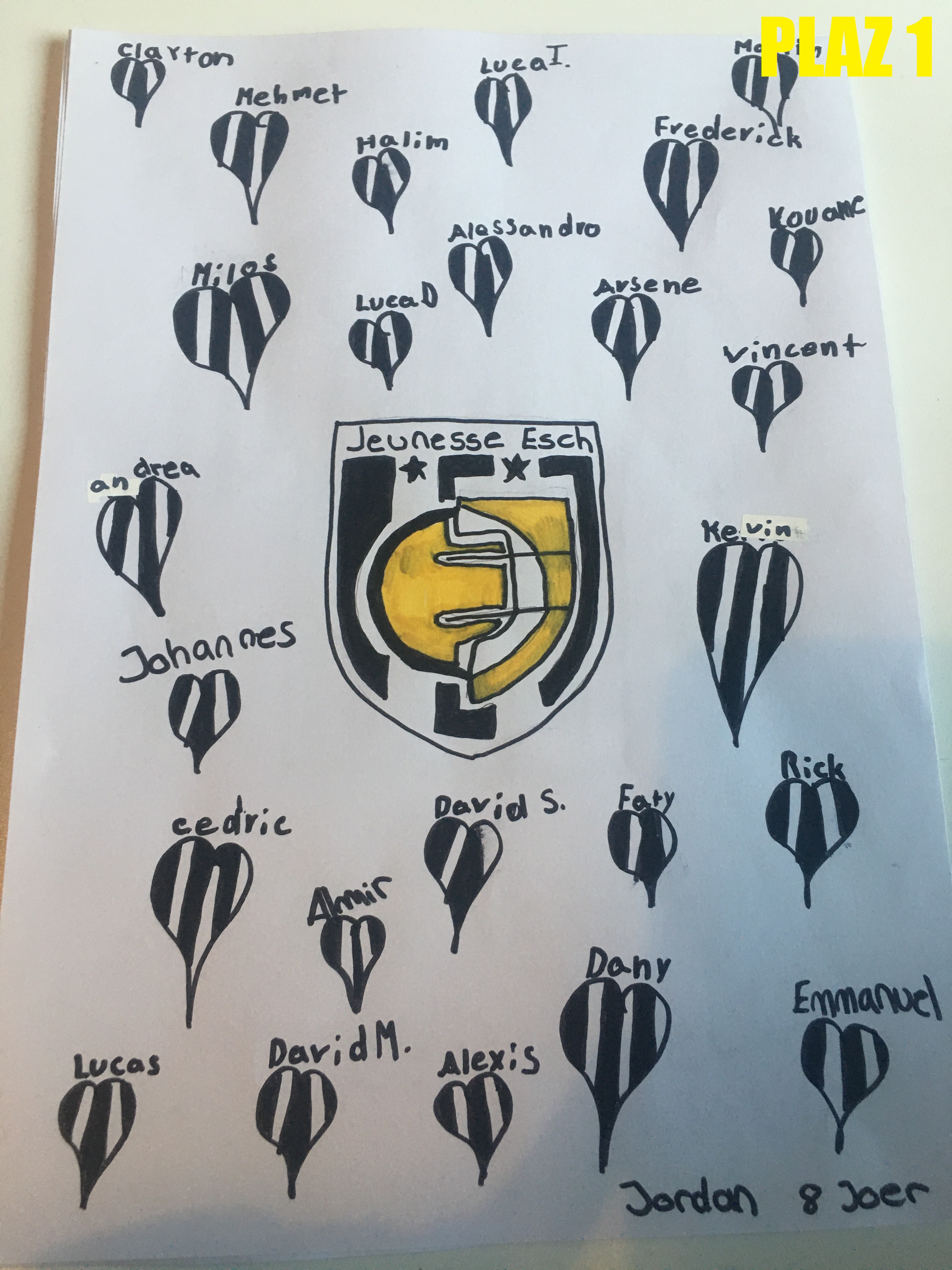 FÉLICITATIONS AU PETIT JORDAN