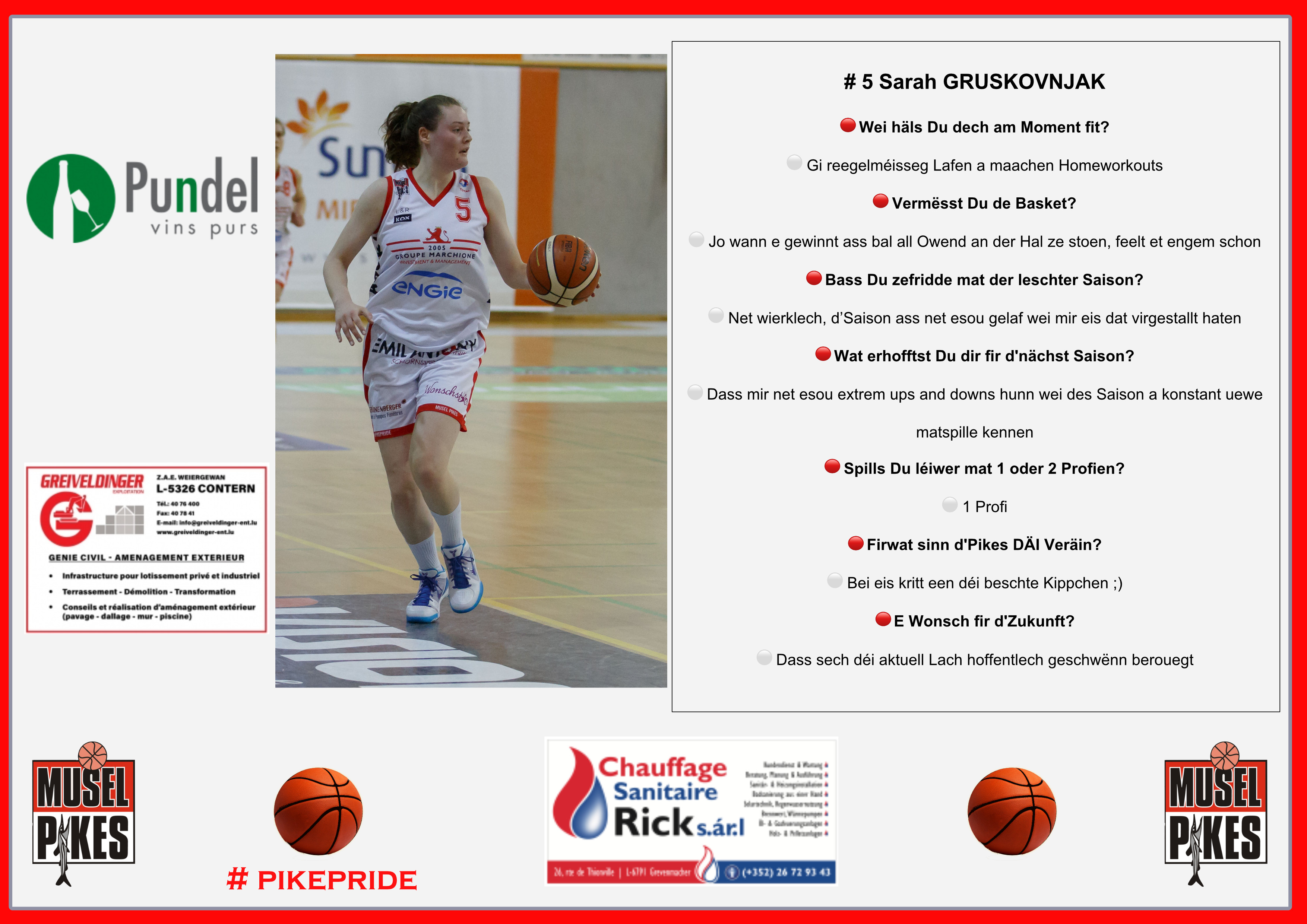 # 5 Sarah GRUSKOVNJAK