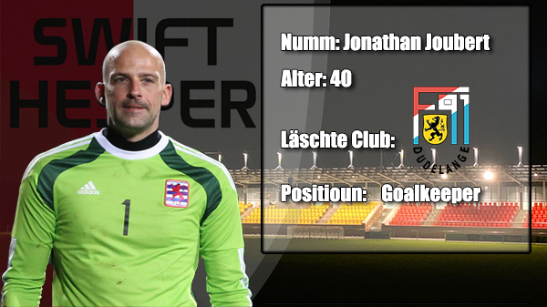 Transfer: Jonathan Joubert Transfer: Jonathan Joubert