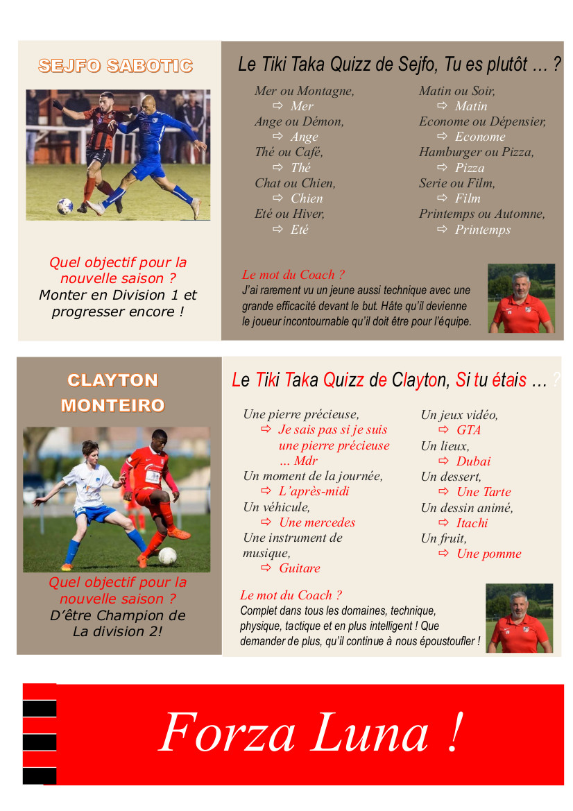 Lunaticos News #3 (suite)