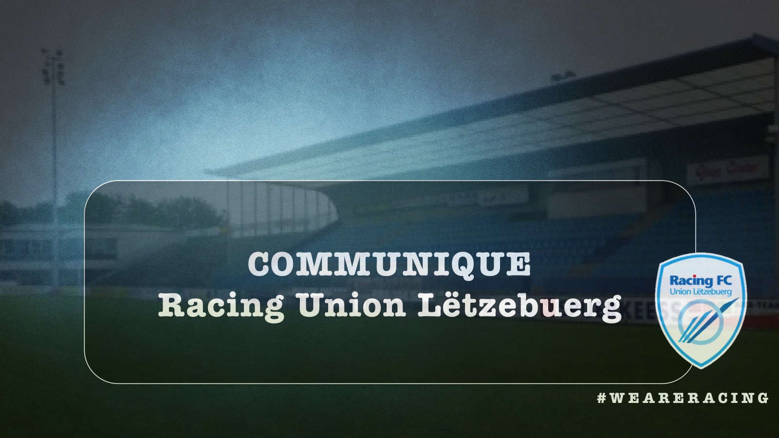 Communiqué Offciel - Situation Sportif - Virus Covid-19 Communiqué Offciel - Situation Sportif - Virus Covid-19