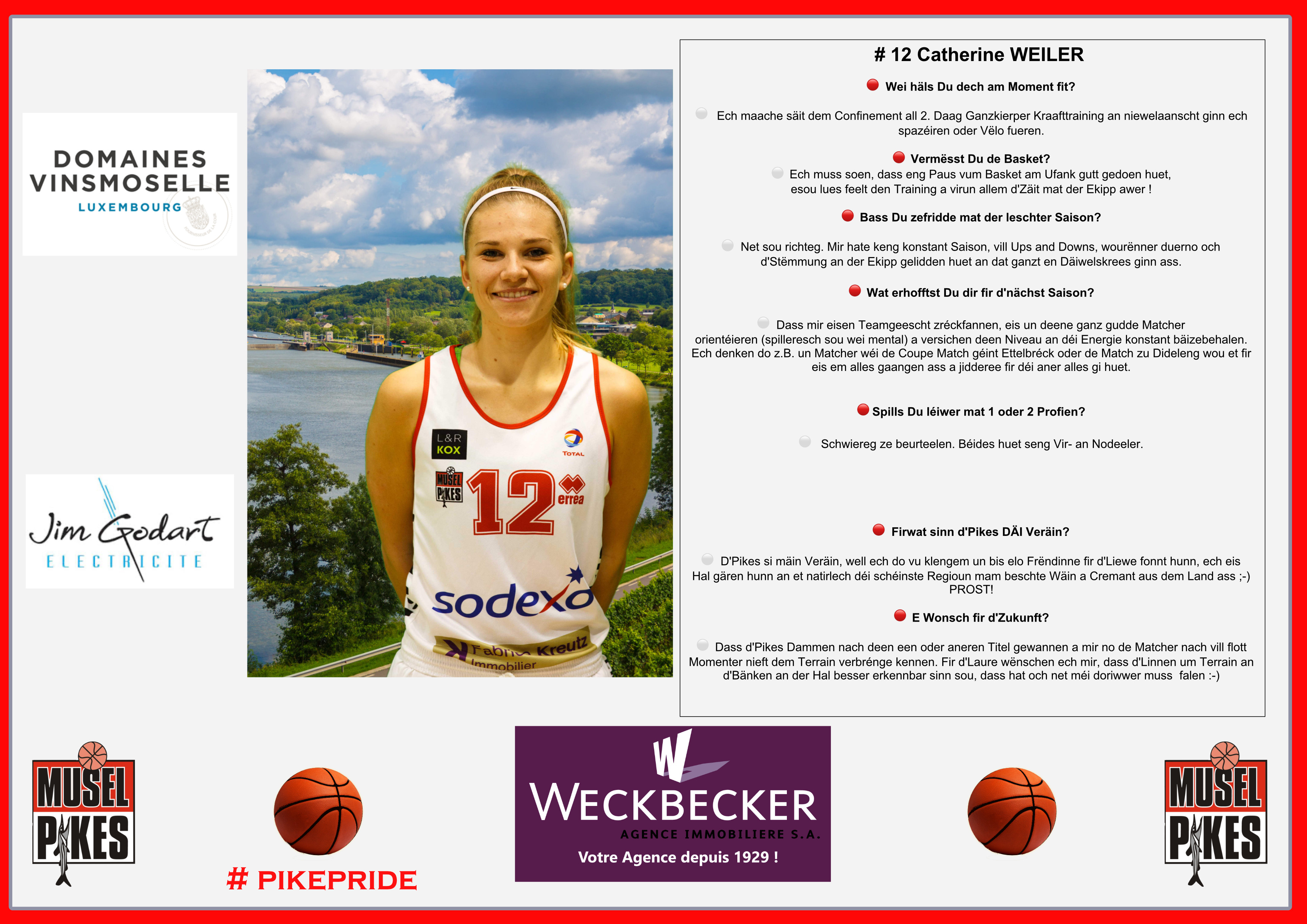 # 12 Catherine WEILER