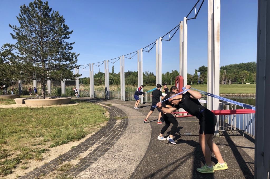 Training ënner COVID-Bedingungen Training ënner COVID-Bedingungen