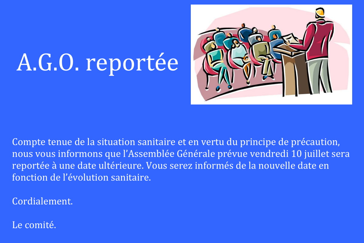 AGO reportée