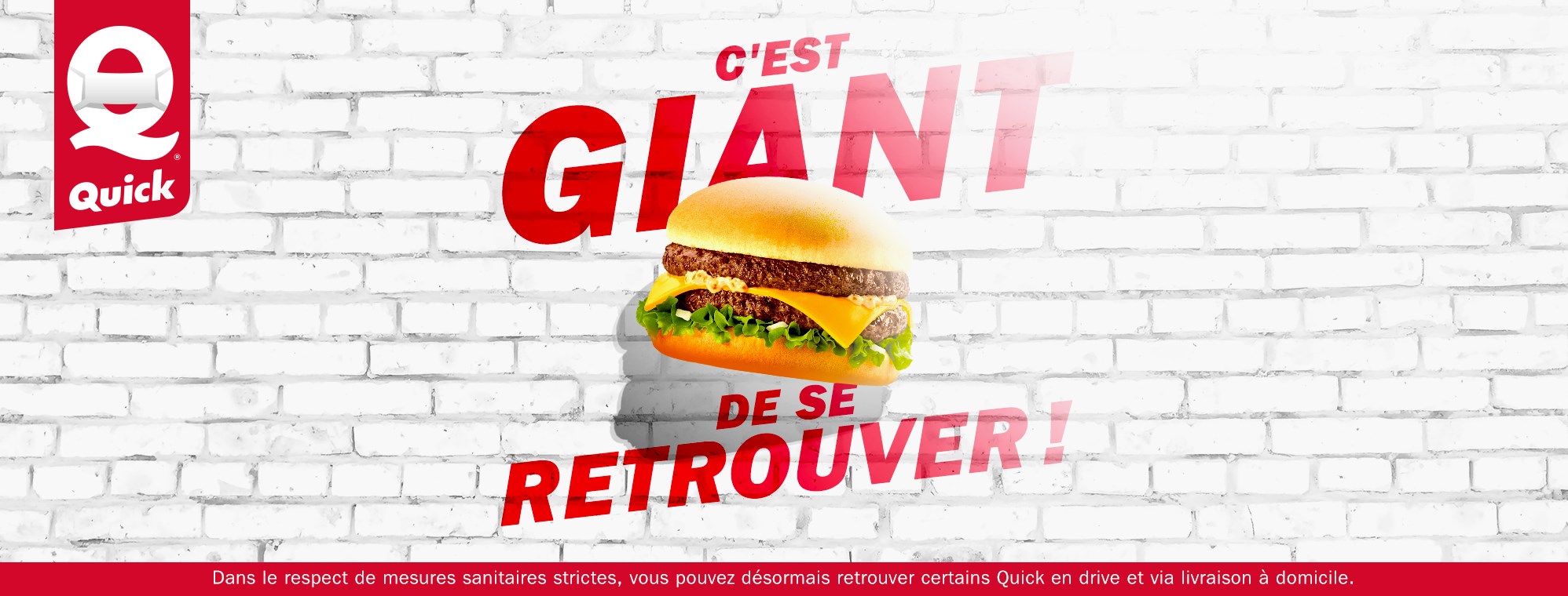 Notre partenaire Quick réouvre ses 4 établissements Notre partenaire Quick réouvre ses 4 établissements