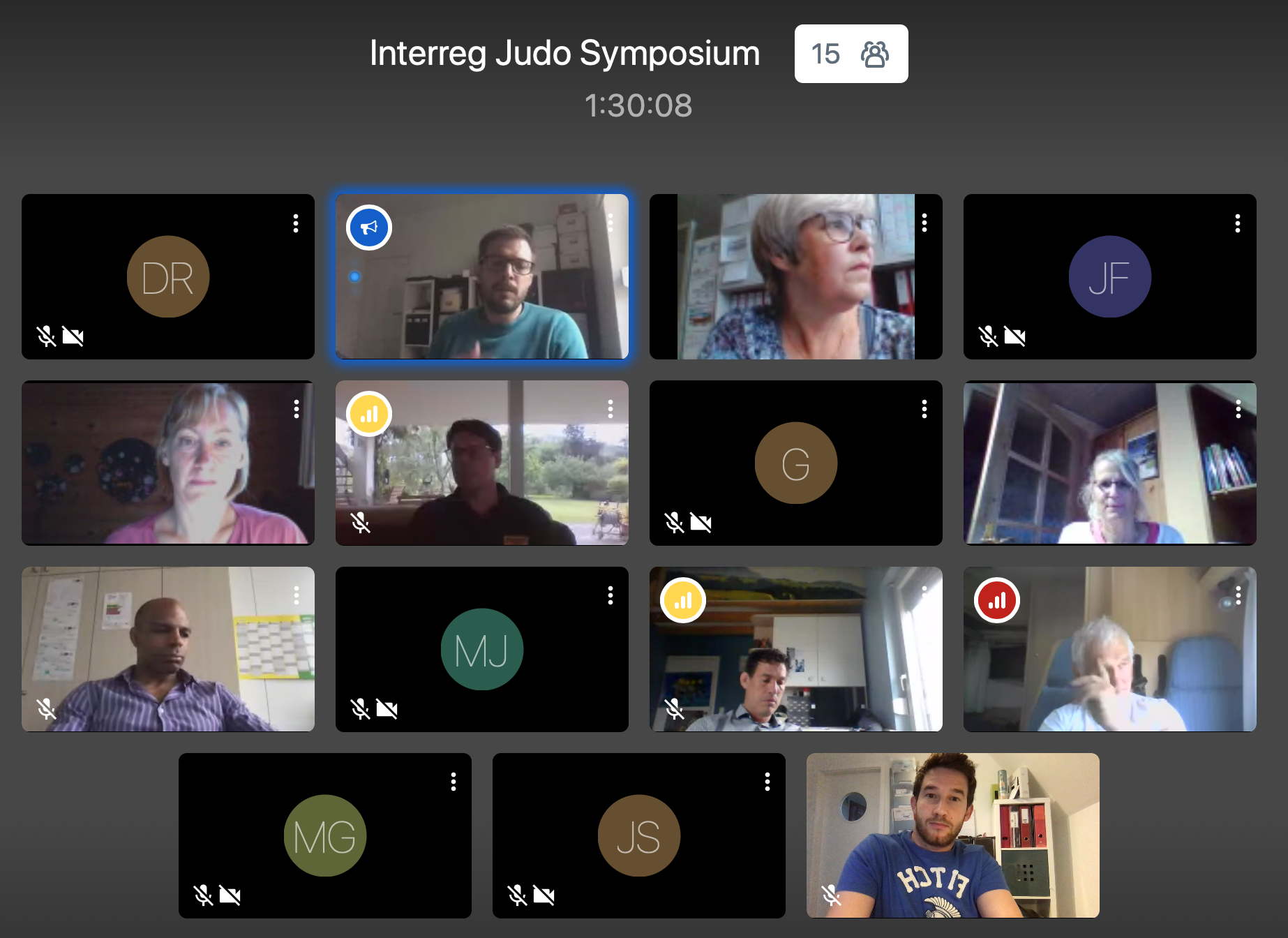 Interreg Judo Symposium - Online - 17.06.2020 Interreg Judo Symposium - Online - 17.06.2020