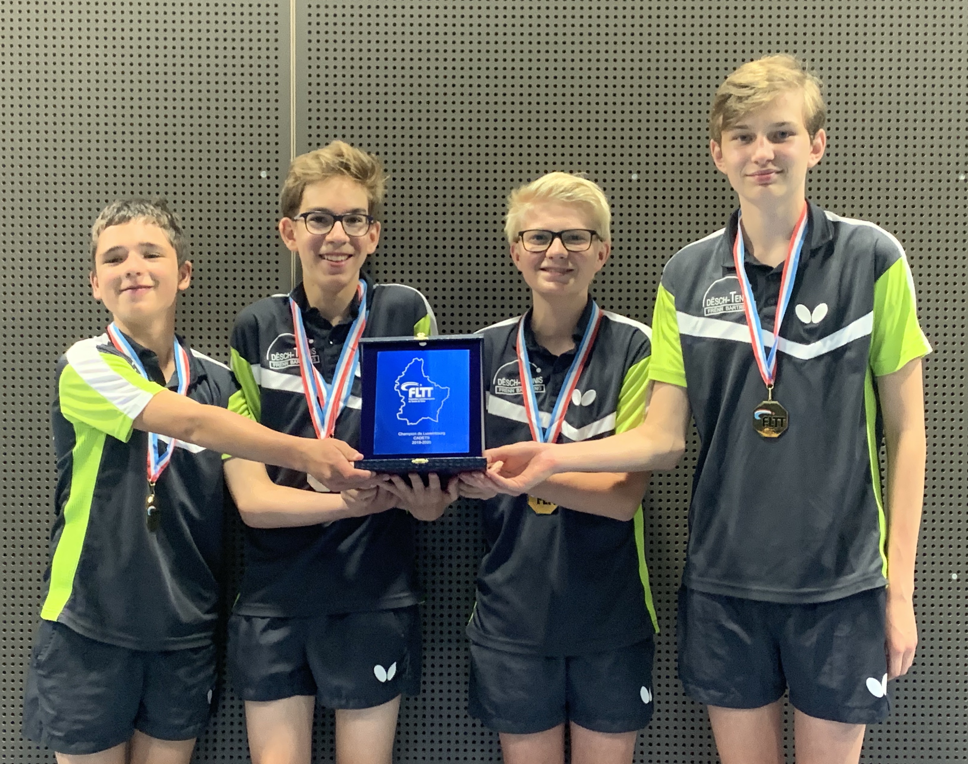 Cadets - Champion de Luxembourg 2019/2020 Cadets - Champion de Luxembourg 2019/2020