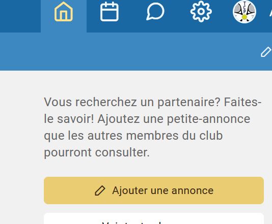 Recherche partenaire de tennis Recherche partenaire de tennis