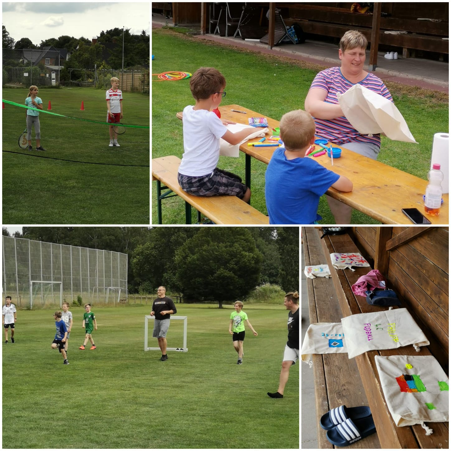 Ferienspass. Der Ball rollt. Ferienspass. Der Ball rollt.