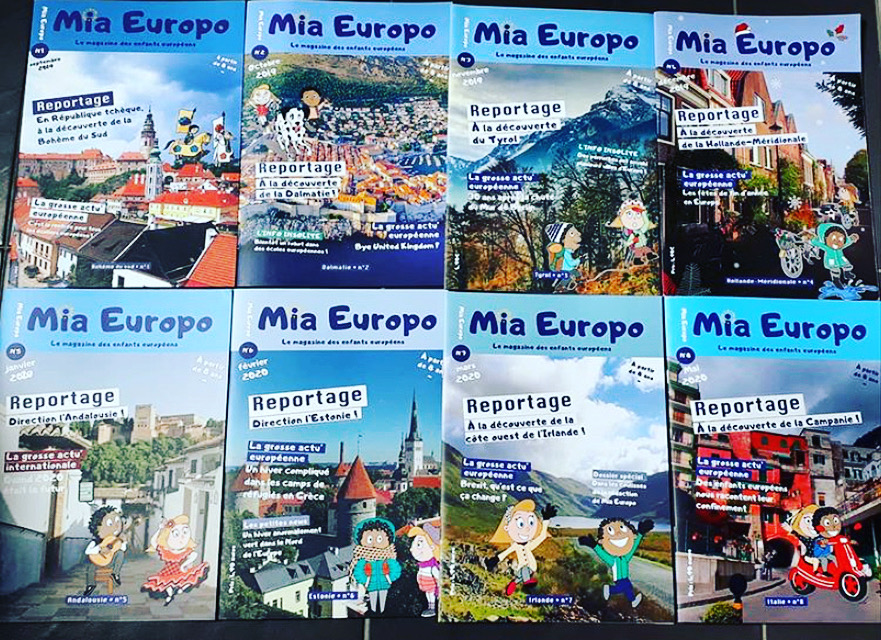 Mia Europo - Un magazine qui fait découvrir l'Europe aux enfants ! Mia Europo - Un magazine qui fait découvrir l'Europe aux enfants !
