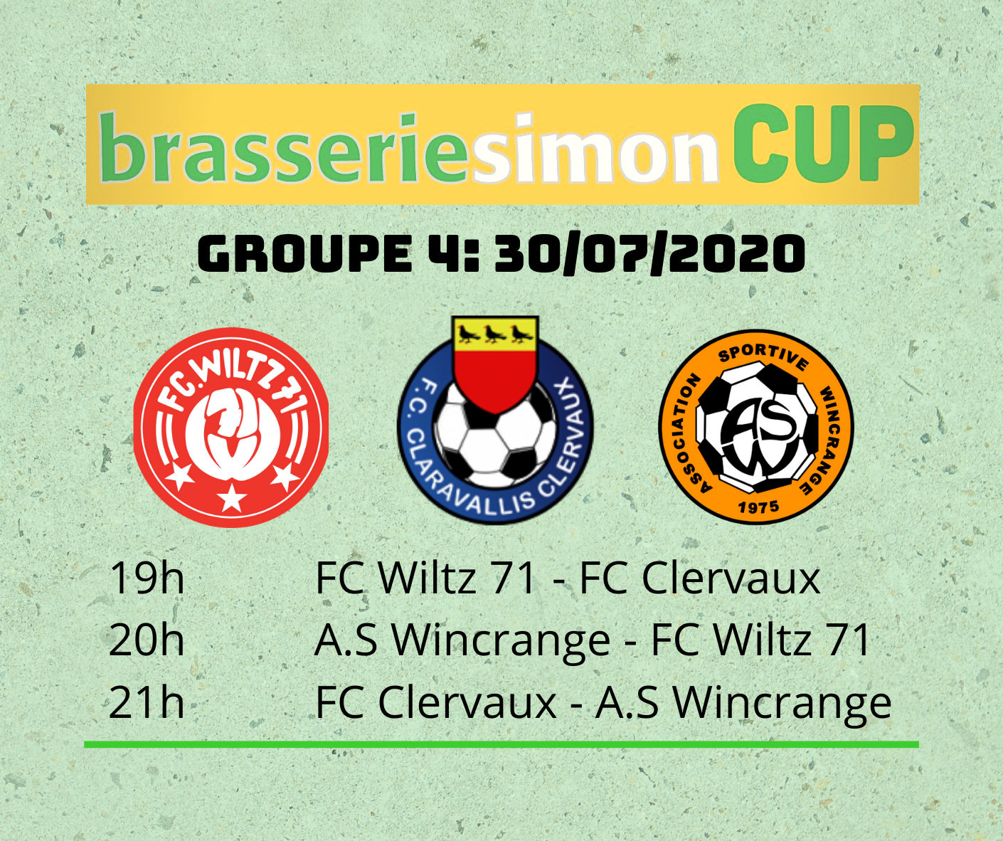 Brasserie Simon CUP: TAG 3 - 4 Brasserie Simon CUP: TAG 3 - 4