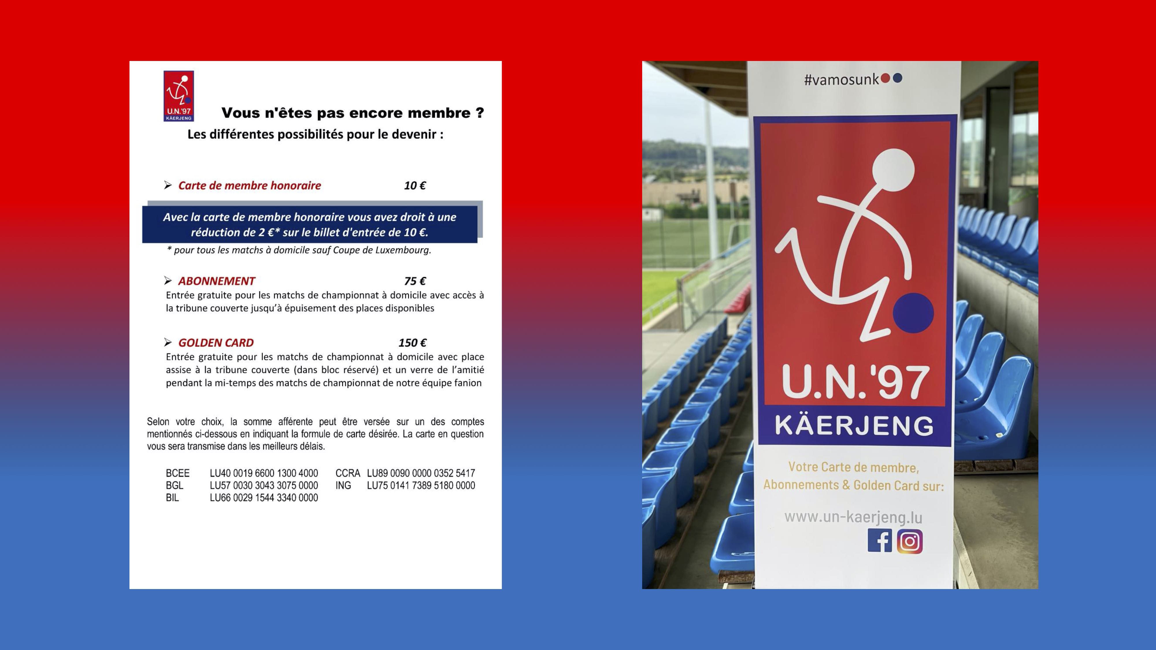 * Memberskaart, Abo & Golden Card 2020-2021 * * Memberskaart, Abo & Golden Card 2020-2021 *