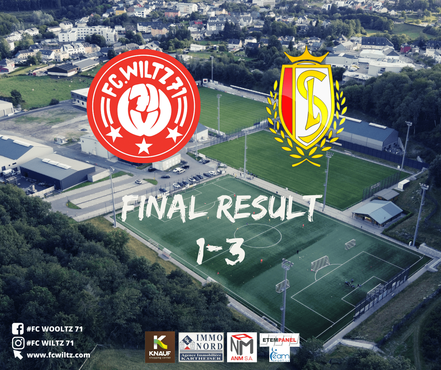Final result: 1-3 Final result: 1-3