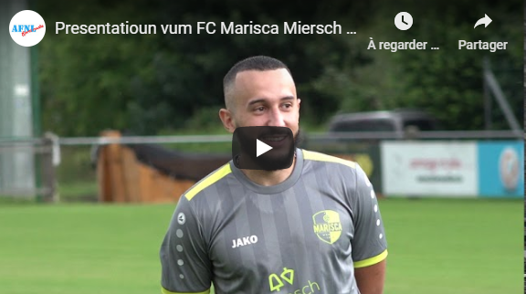 Presentatioun vum FC Marisca Miersch Saison 2020/21