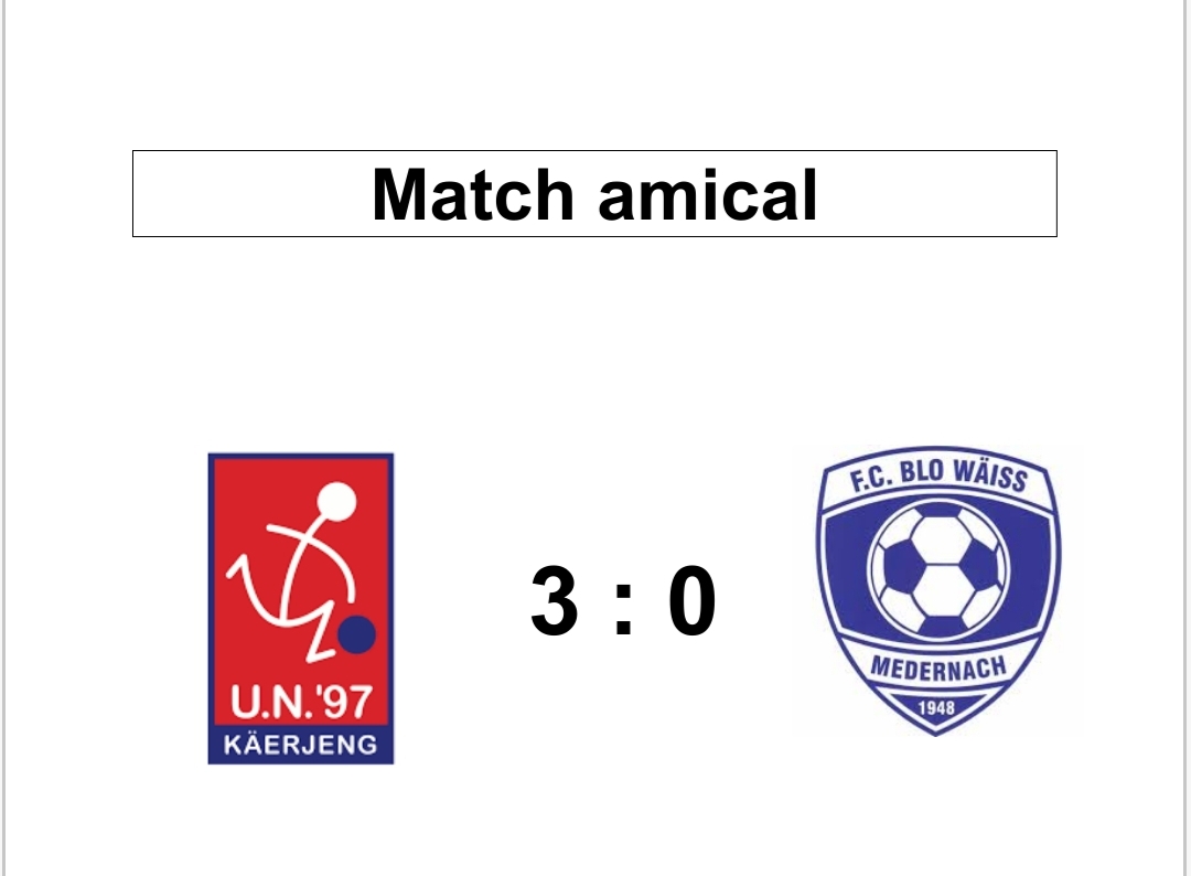 Match Amical 