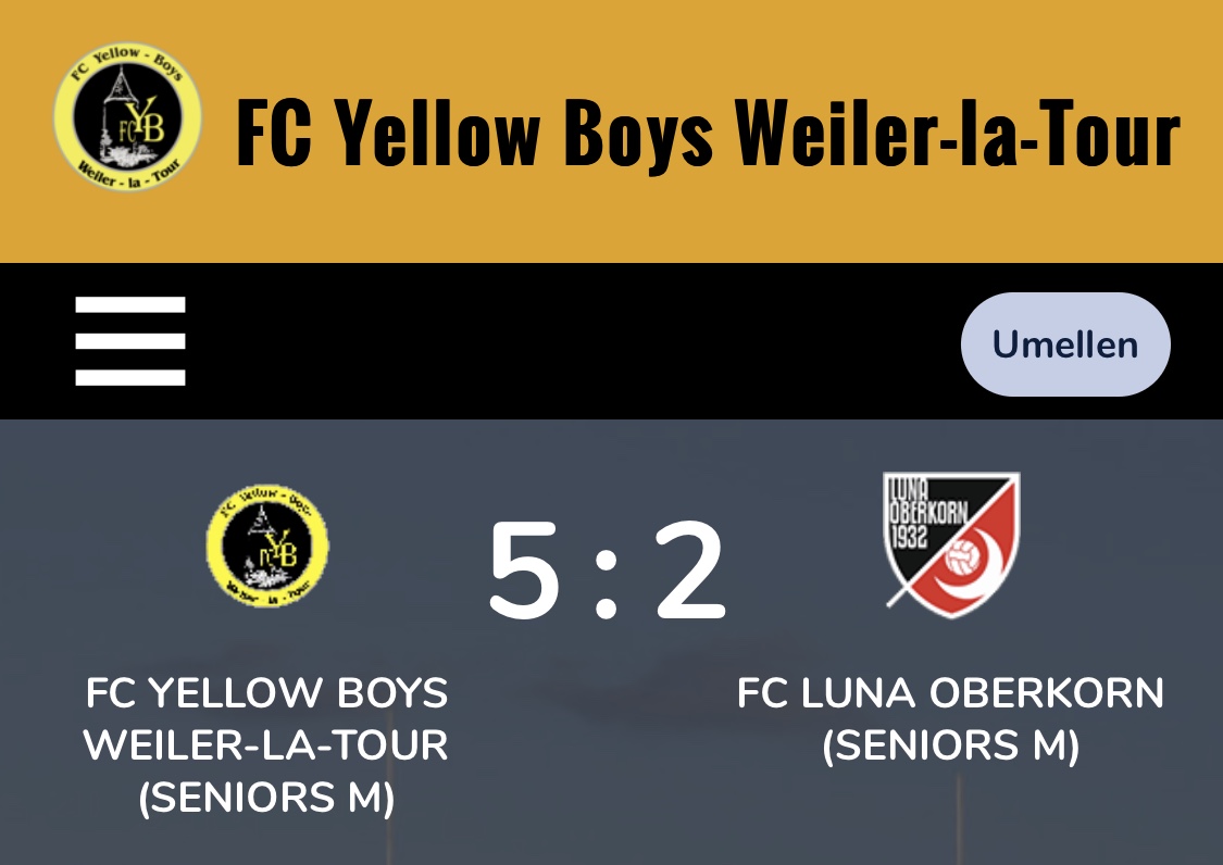 No enger net esou gudder 1 Halschent , huet Weiler awer eng gutt 2 Halschent gemaach.