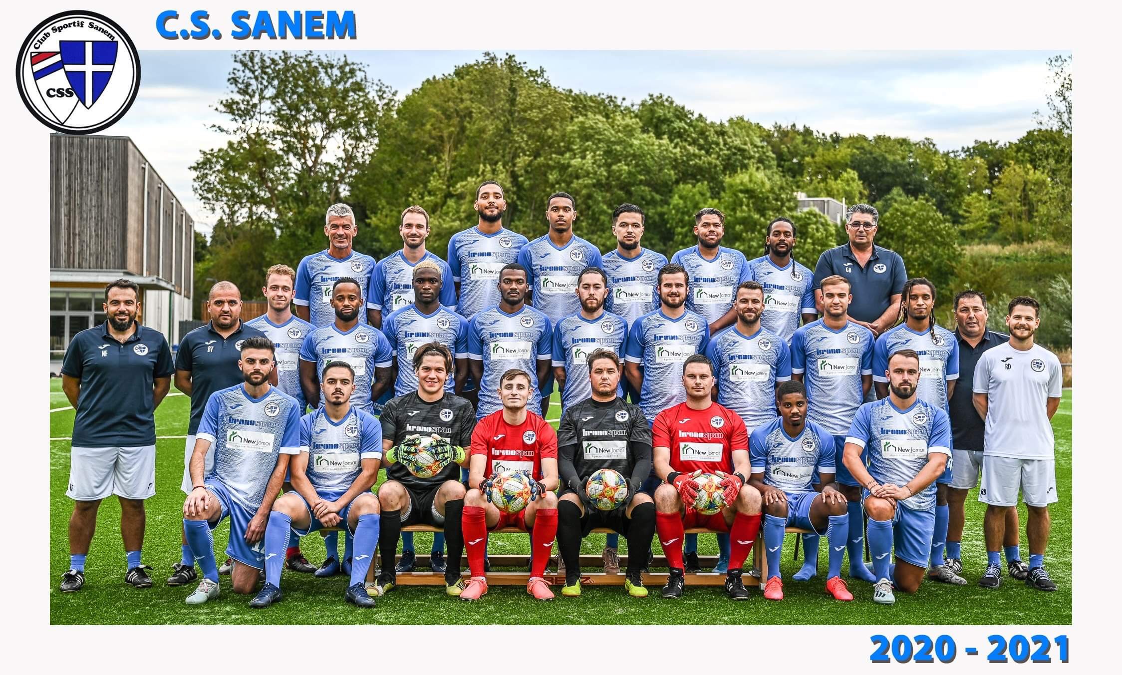 Ons néi Equipenfoto prett fir de Start vu der Saison 2020-2021 Seniors 1