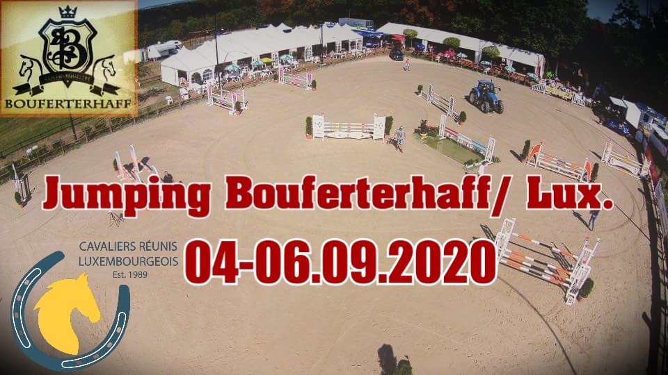 Zeiteinteilung Springturnier Bouferterhaff 04-06.09.2020