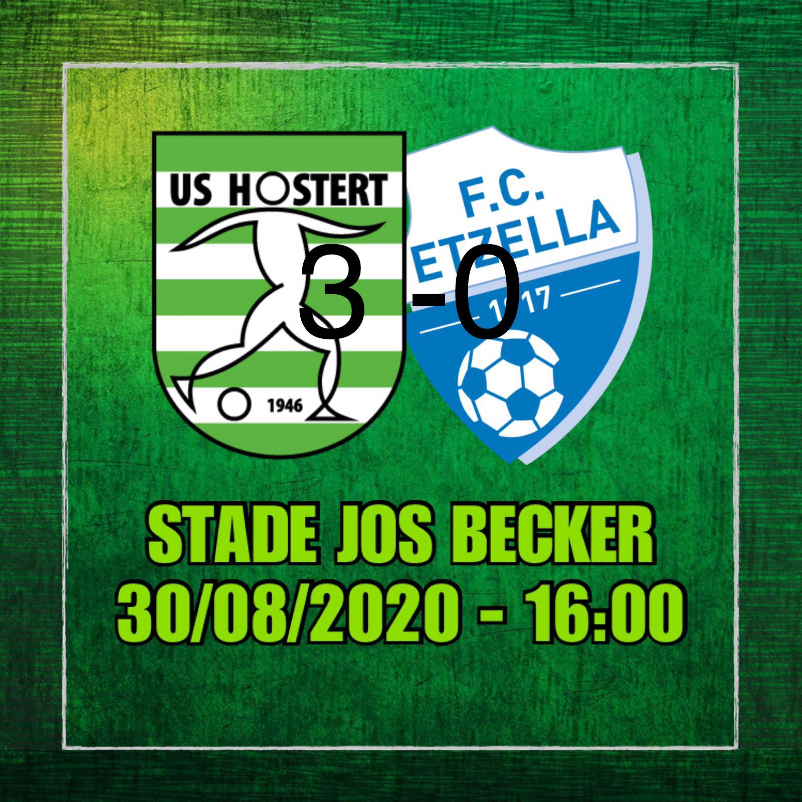 US HOSTERT - Etzella Ettelbruck 3-0 (2-0) US HOSTERT - Etzella Ettelbruck 3-0 (2-0)