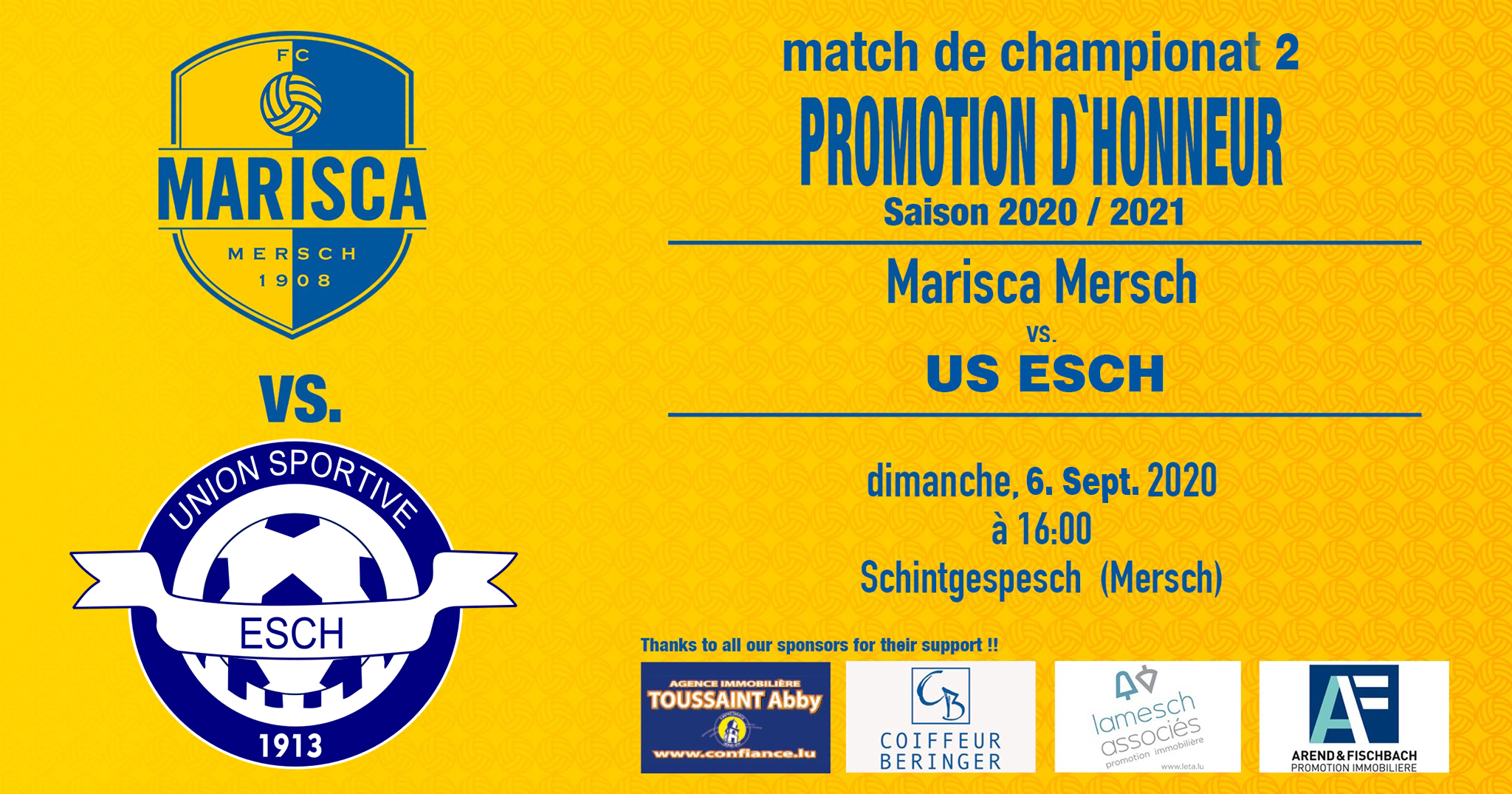 FC Marisca - US Esch