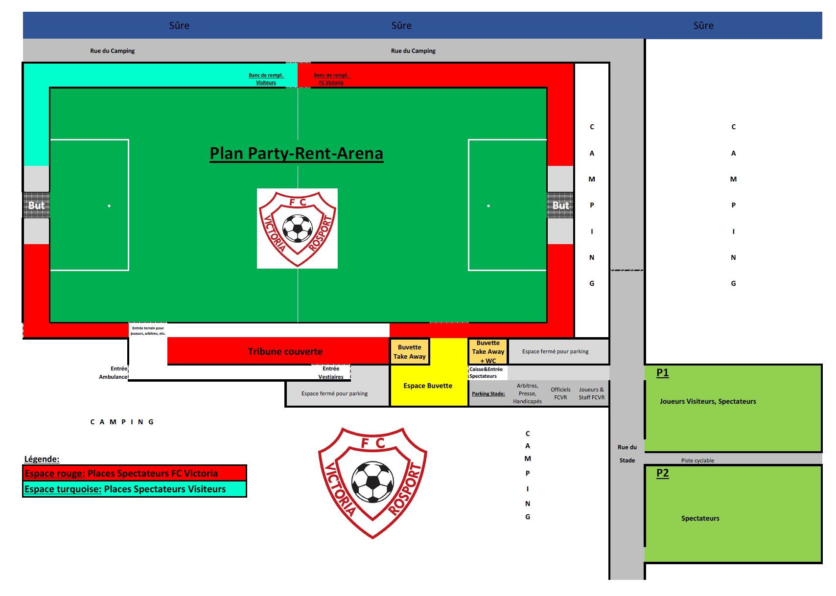 INFORMATIONS SUPPLÉMENTAIRES POUR LE MATCH À ROSPORT INFORMATIONS SUPPLÉMENTAIRES POUR LE MATCH À ROSPORT