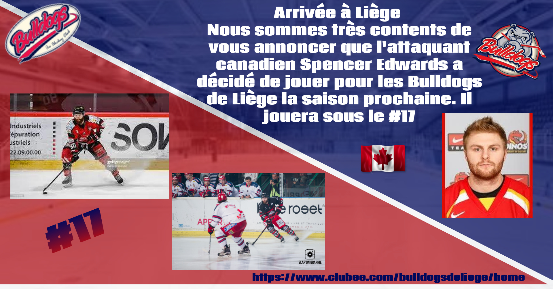 Nouveau renfort pour les Bulldogs de Liège - Arrivée de Spencer Edwards Nouveau renfort pour les Bulldogs de Liège - Arrivée de Spencer Edwards