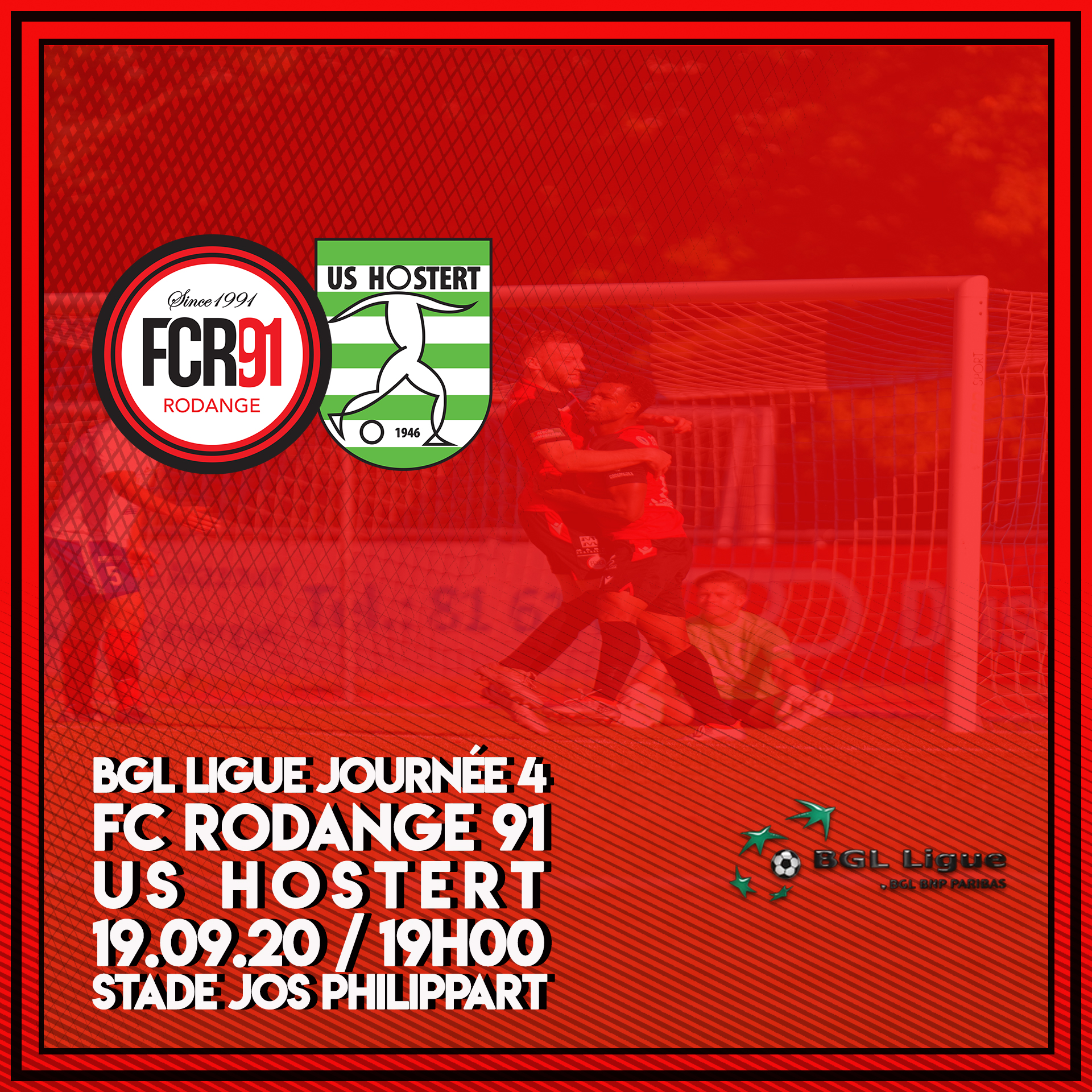 FC Rodange 91 - US Hostert
