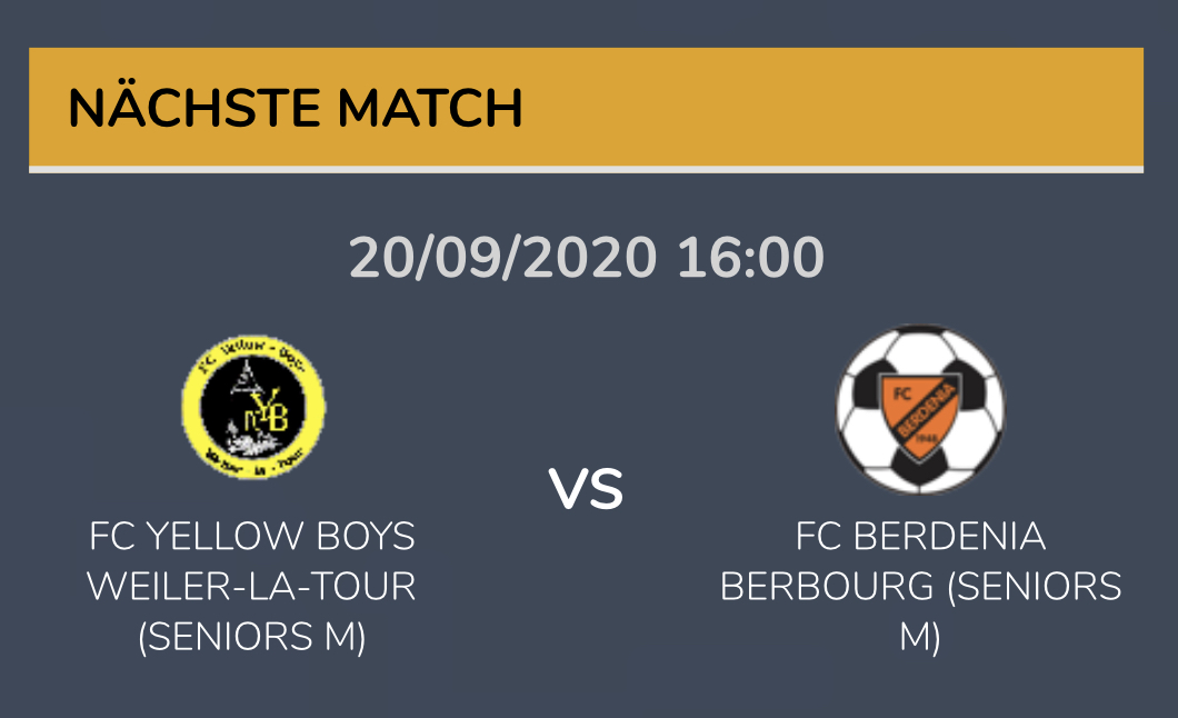 Kommt all Muer eis 1 Equipe op Weiler ënnerstëtzen