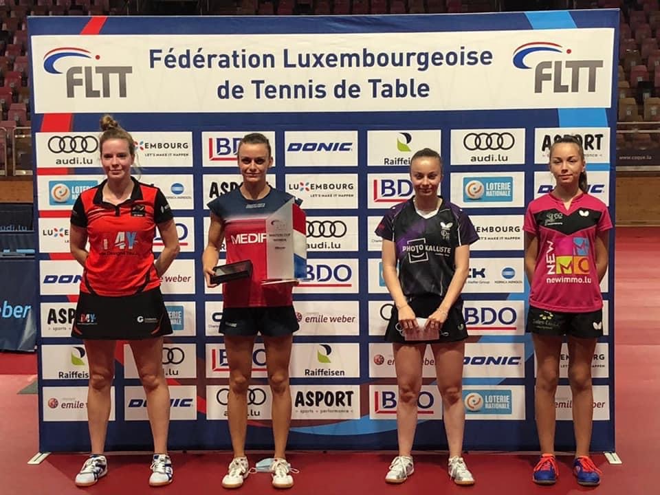 Sarah de Nutte gewënnt de Masterscup Sarah de Nutte gewënnt de Masterscup