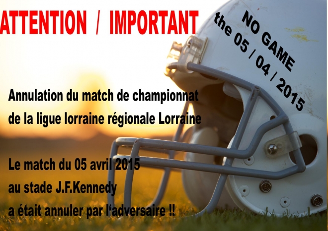 AVIS  IMPORTANt  /  LAST  MINUTE