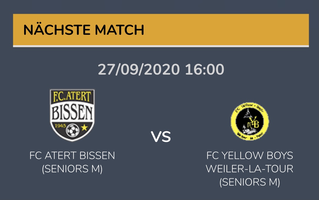 Muer geet Rees op Bissen... Kommt all eis 1 Equipe ënnerstëtzen.