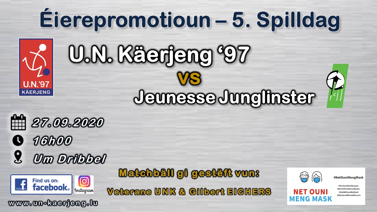 * UNK - Jonglënster * * UNK - Jonglënster *