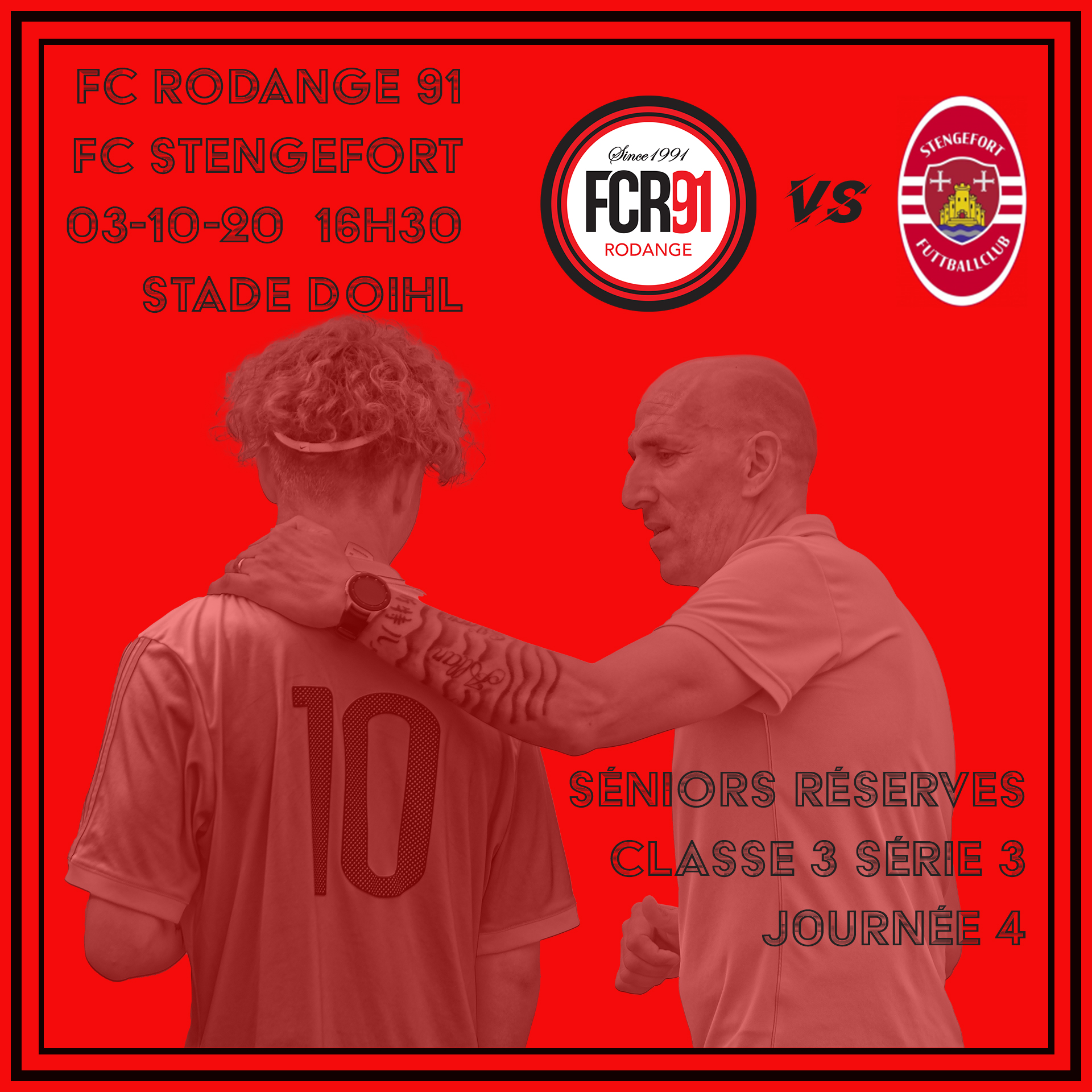 Séniors réserves (U23) Classe 3  Journée 4