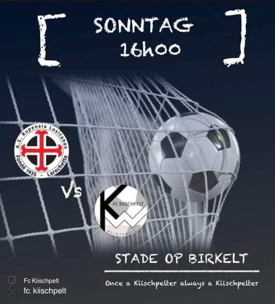 7. SPILLDAG VS FC RUPENSIA LAROCHETTE
