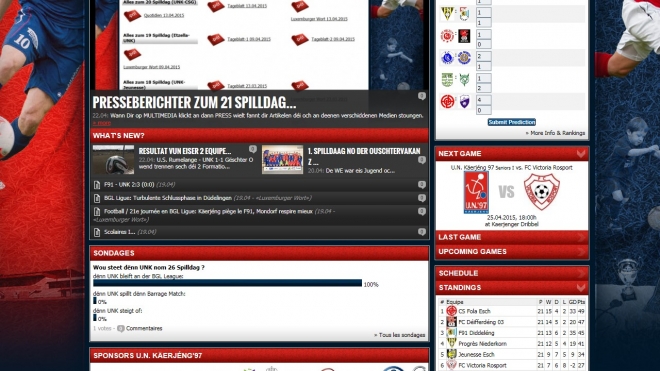 Maach mat bei eisem Sondage an so eis deng Meenung