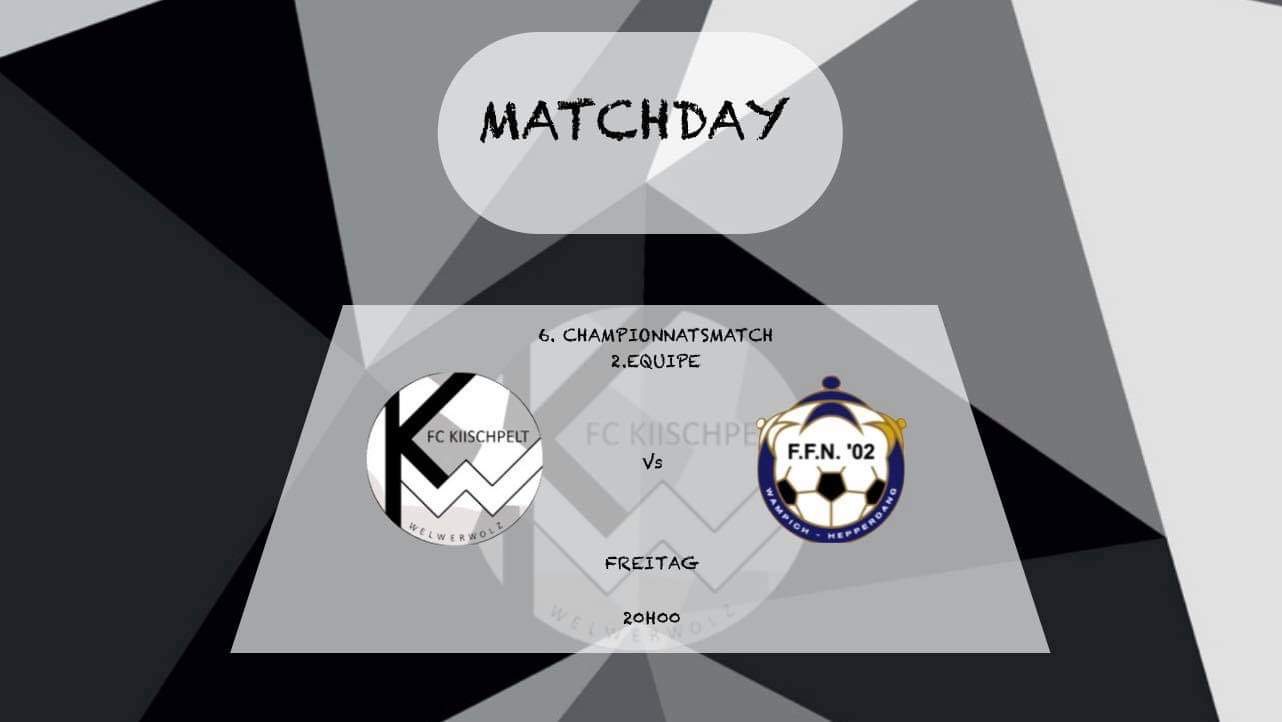 6. Championnatsmatch - 2. Equipe