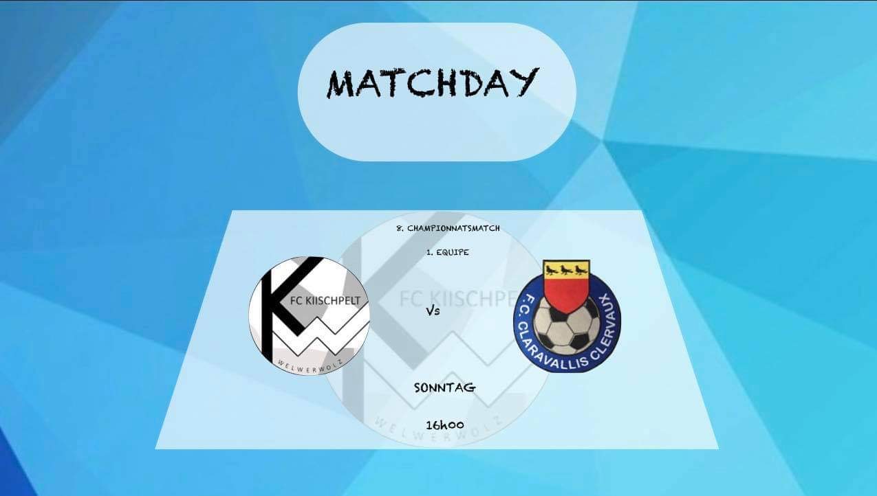 8. Spilldag VS FC Claravallis Clervaux