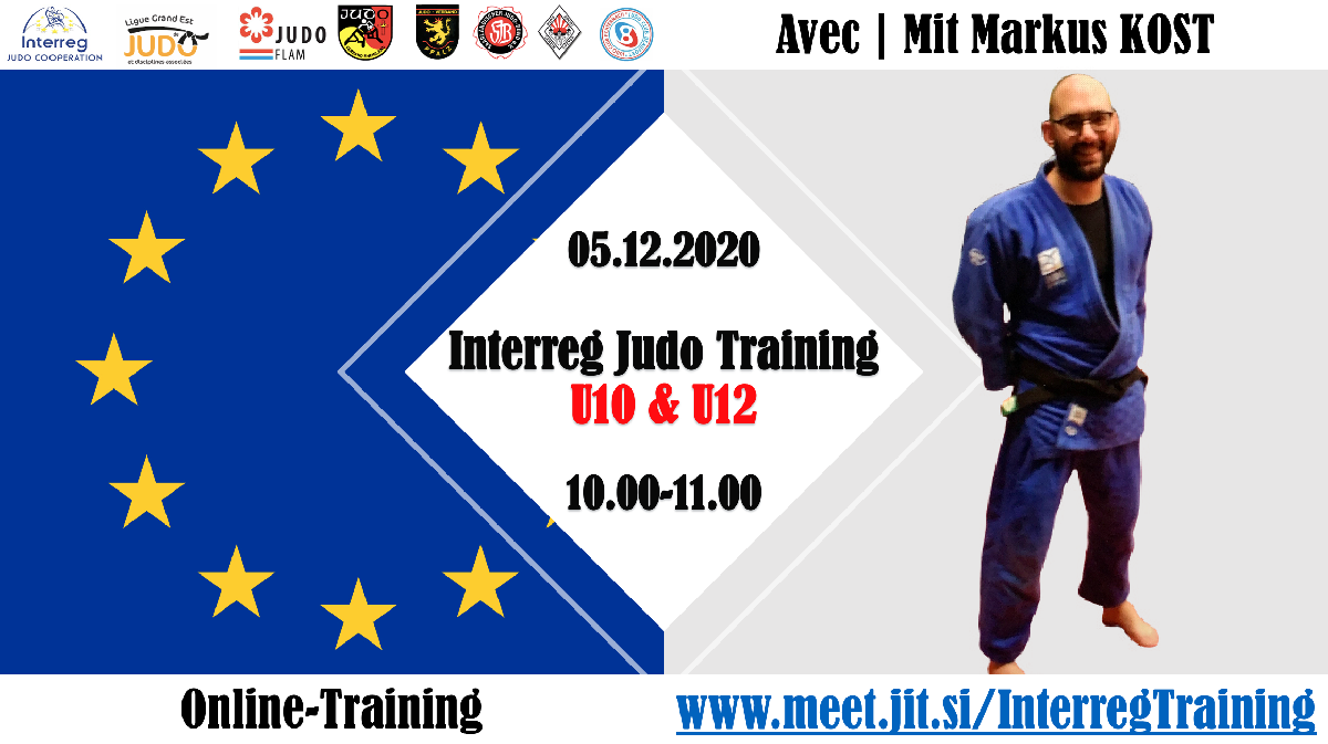 Interreg Judo Online Training U10 and U12