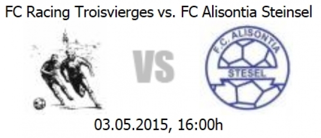 16h00 RACING TROISVIERGES - Alisontia Steinsel