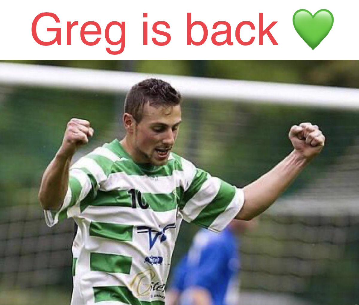 Greg ADLER zreck op HUESCHTERT. Welcome home!