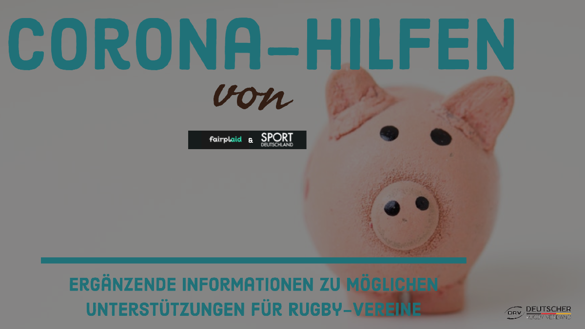 Hinweis auf die SPORT DEUTSCHLAND Initiative #SupportYourSport
