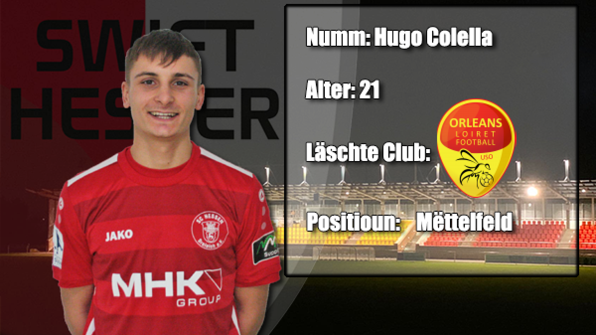Transfer: Hugo Colella Transfer: Hugo Colella
