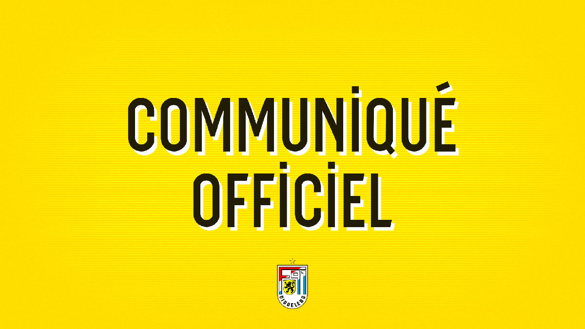 Communiqué officiel