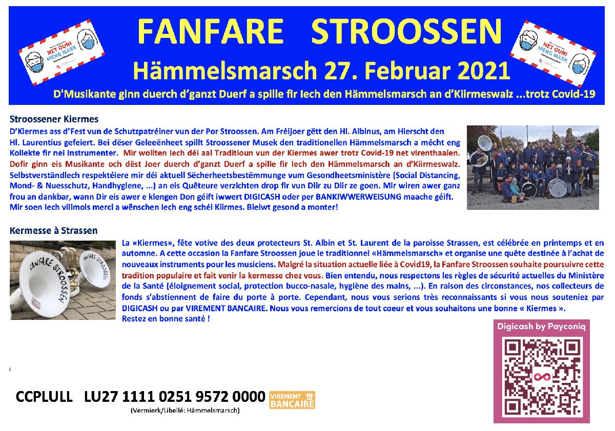 Hämmelsmarsch zu Stroossen 27. Februar 2021