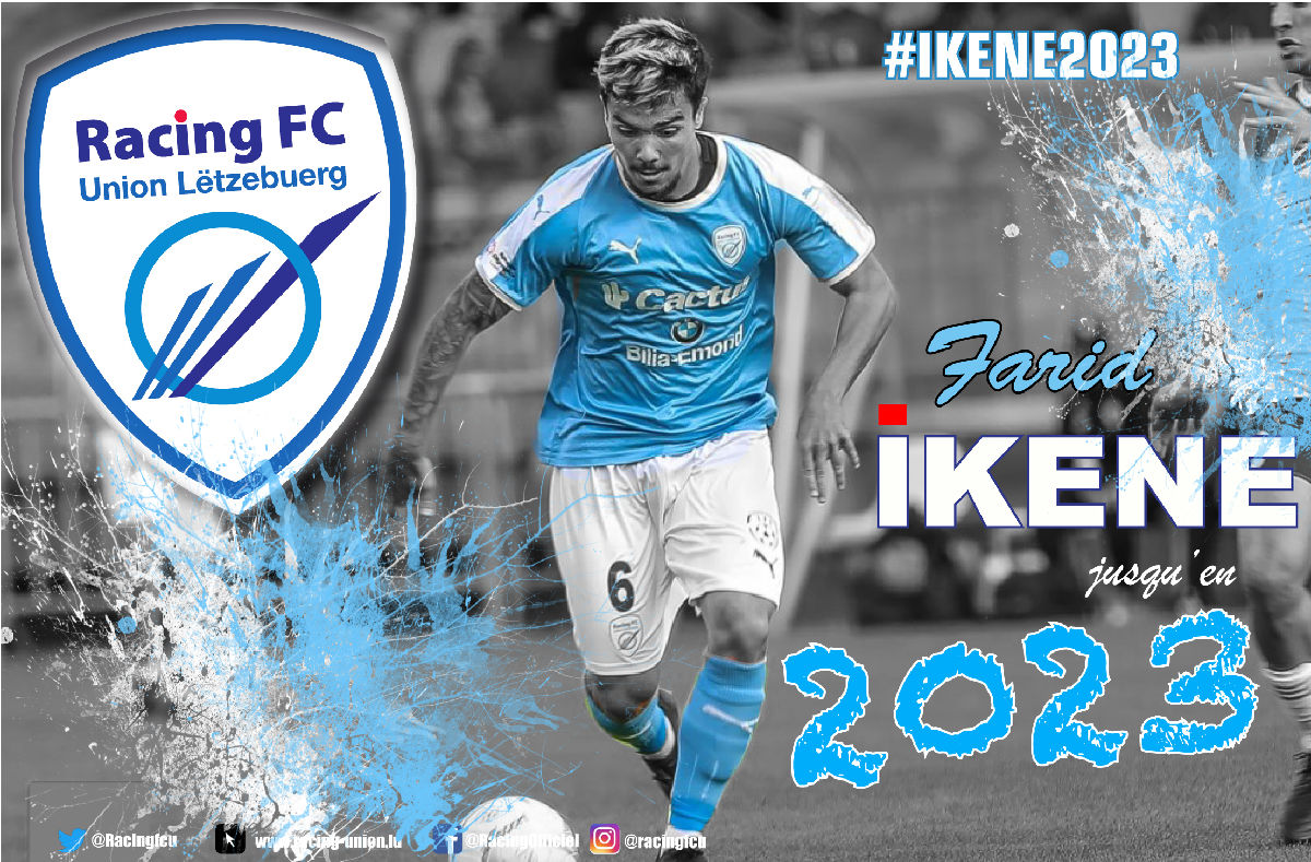 Farid Ikene prolonge jusqu’en 2023 Farid Ikene prolonge jusqu’en 2023